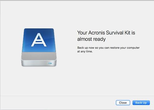 acronis survival kit acronis true image