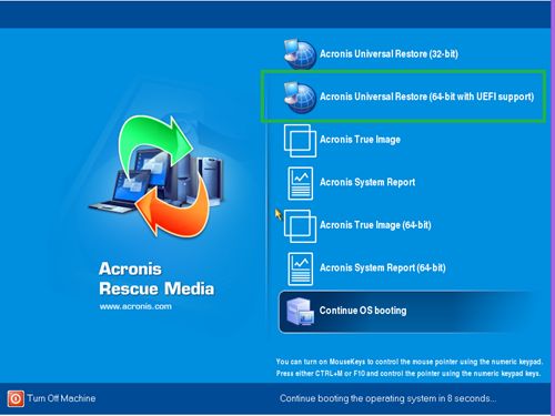 acronis true image mirroring